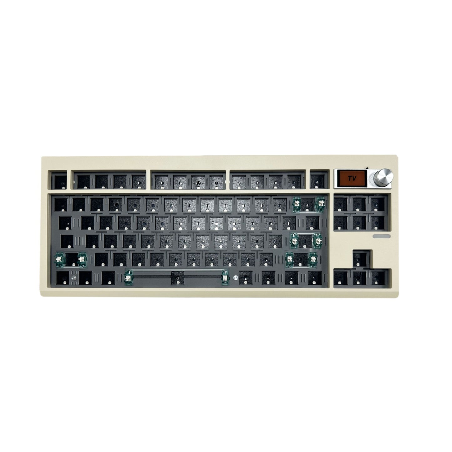 DIY Mechanical Keyboard Kit with Knob – Hot Swap & RGB Backlight